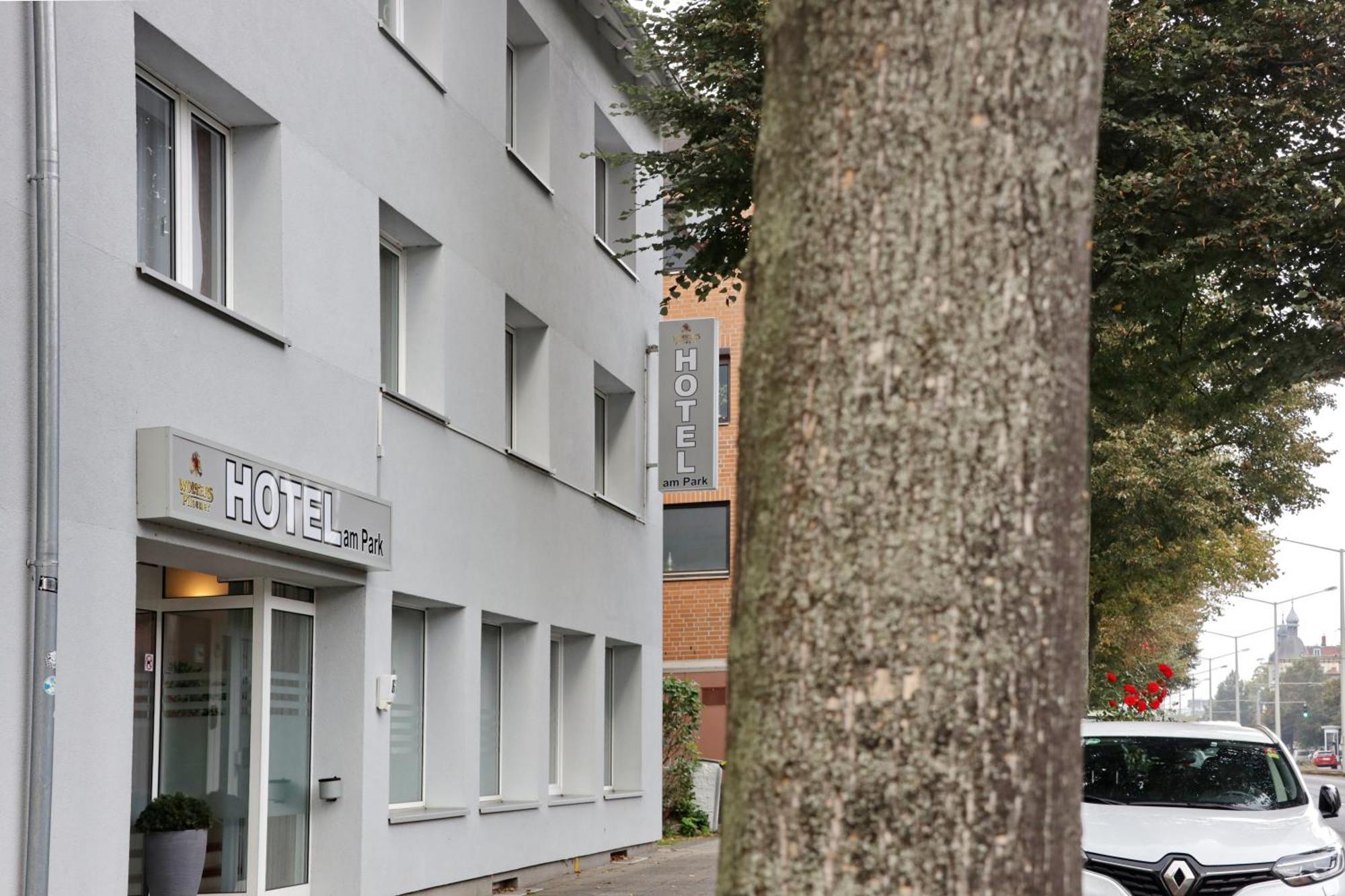 Hotel Am Park Braunschweig Exterior foto